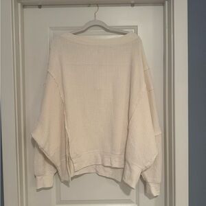 Urban Outfitters Oversized Waffle Top